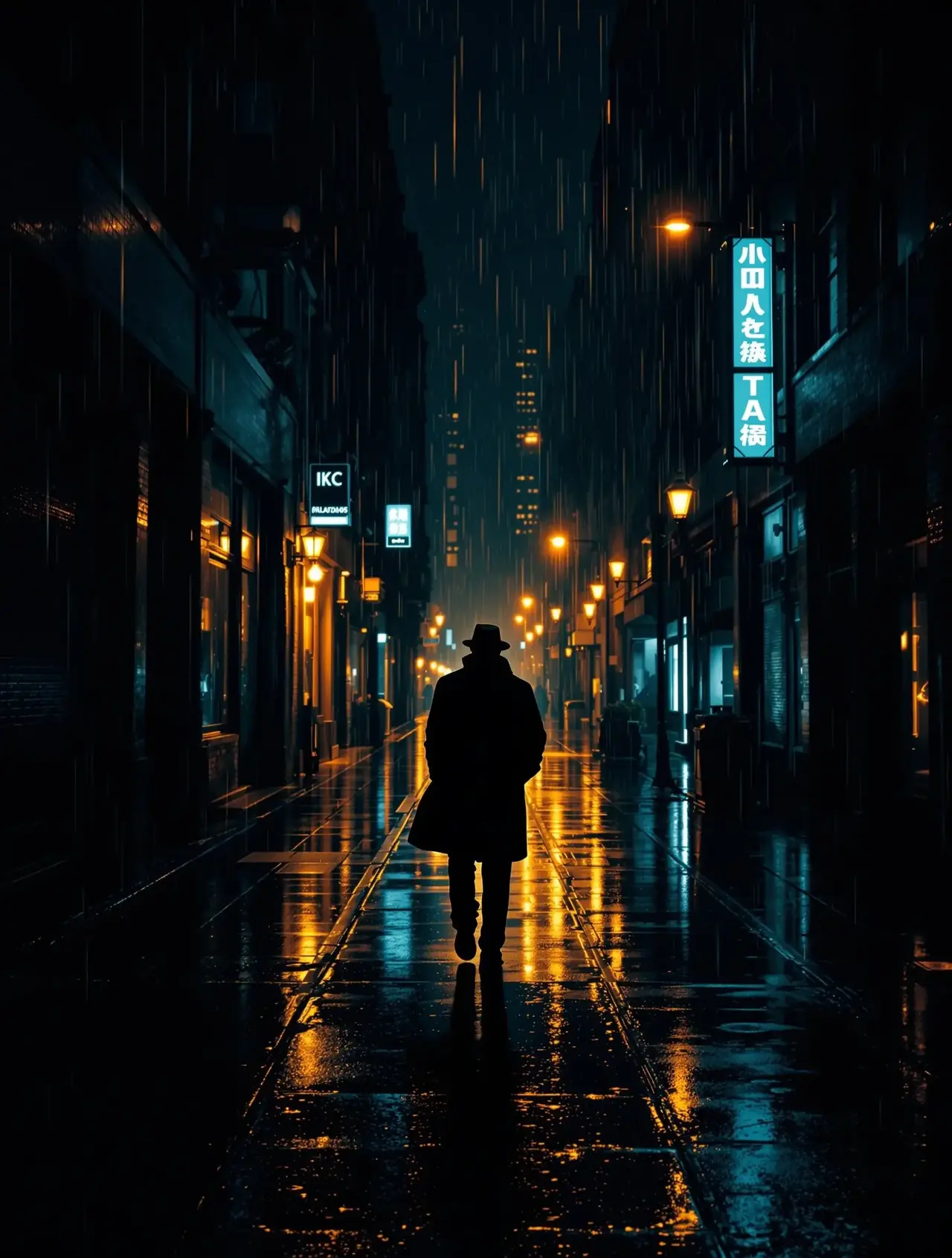 《路灯下的真相》短剧封面,悬疑题材